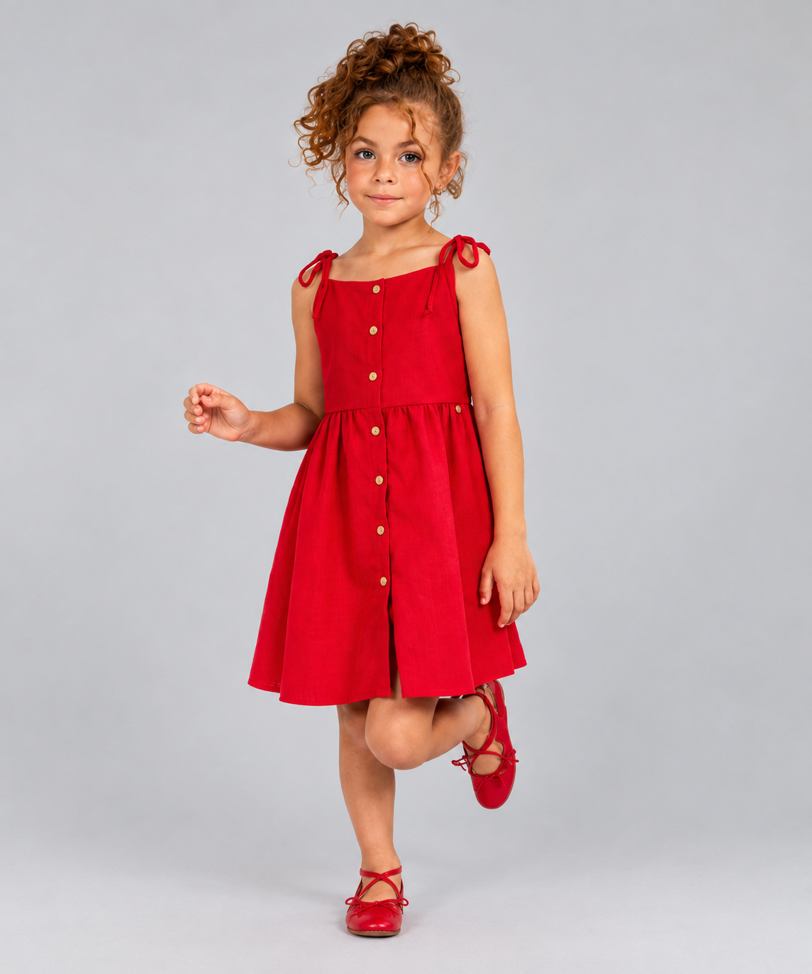 Vestido Encanto Vermelho